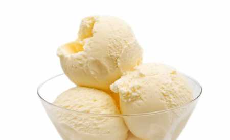 Zmrzlina vanilková