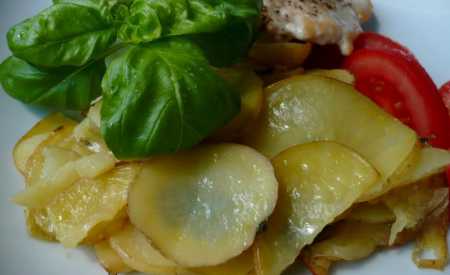 Pečené brambory s bylinkami