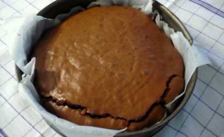 Čokoládový dort s kaštanovým pyré