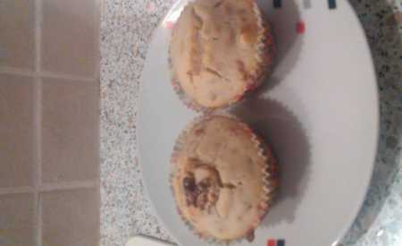 Ořechové muffiny