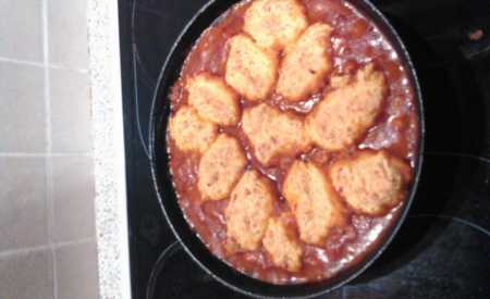 Chilli con carne s hořkou čokoládou