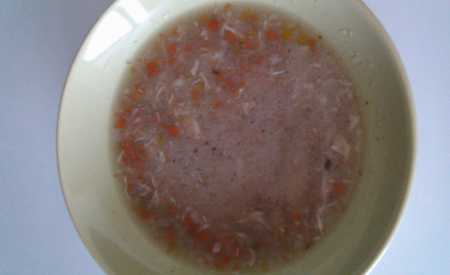 Krupicová polévka