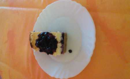 Cheesecake s brusinkami