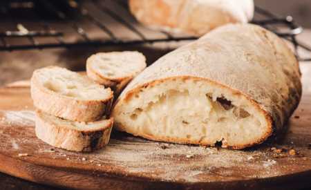 Ciabatta - italský domácí chléb
