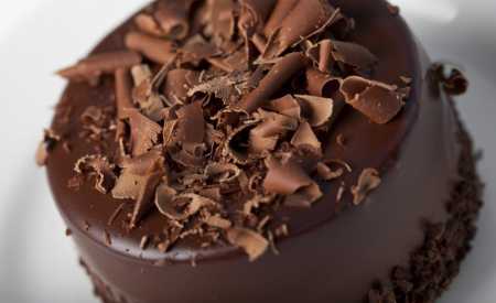 Čokoládový dort s hoblinkami