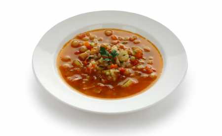 Italská polévka Minestrone