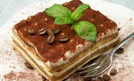 Kávové tiramisu